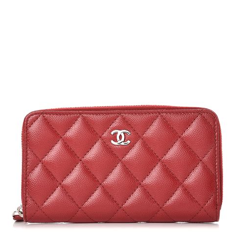 chanel caviar zip wallet purseforum|Chanel .